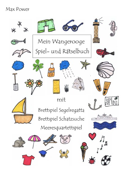 'Mein Wangerooge Spiel- und Rätselbuch'-Cover