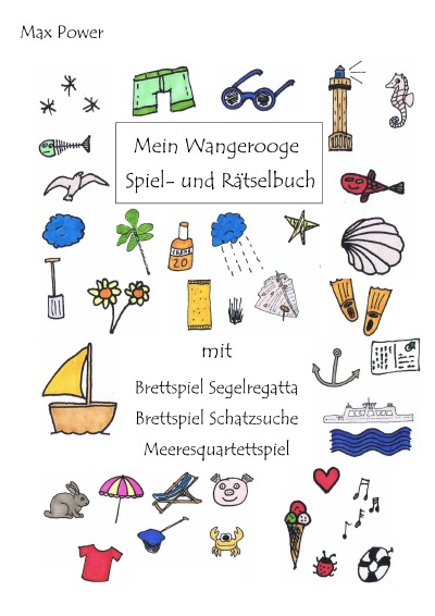 'Cover von Mein Wangerooge Spiel- und Rätselbuch'-Cover
