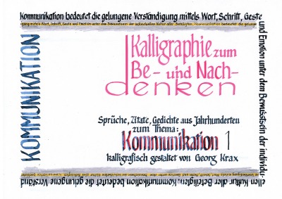 'Cover von Kommunikation 1'-Cover