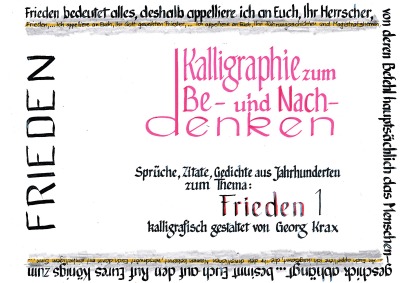 'Cover von Frieden 1'-Cover