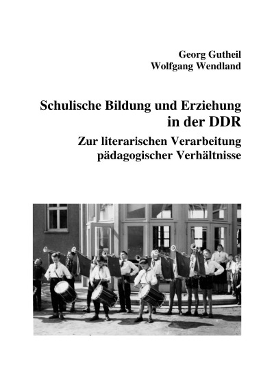 'Schulische Bildung und Erziehung in der DDR'-Cover