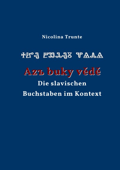 'Die slavischen Buchstaben im Kontext'-Cover