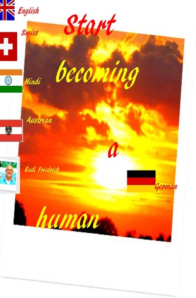 'Start becoming a human'-Cover