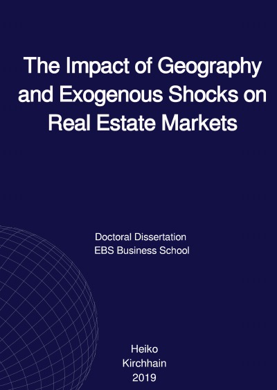 'The Impact of Geography and Exogenous Shocks on Real Estate Markets'-Cover