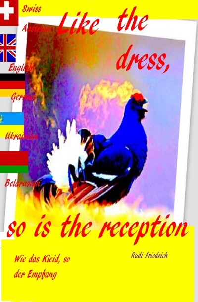 'Like the dress, so is the reception German English Ukrainian Belarusian'-Cover