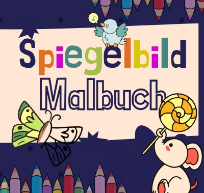 'Cover von Spiegelbild Malbuch'-Cover