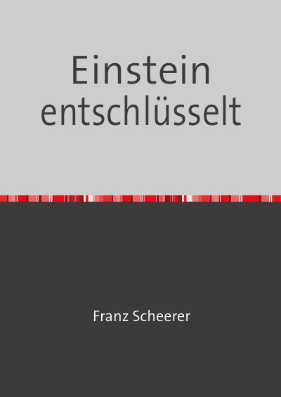 'Cover von Einstein entschlüsselt'-Cover