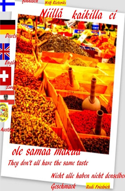 'Niillä kaikilla ei ole samaa makua Suomalainen Finnisch English  German'-Cover