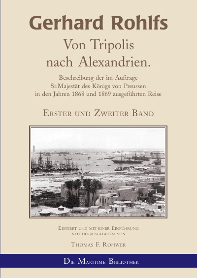 'Gerhard Rohlfs – Von Tripolis nach Alexandrien.'-Cover