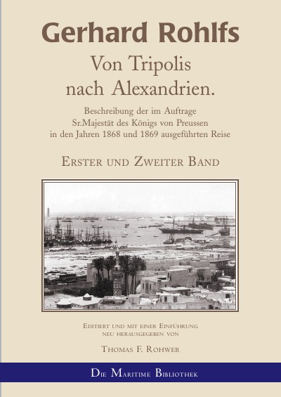 'Cover von Gerhard Rohlfs – Von Tripolis nach Alexandrien.'-Cover