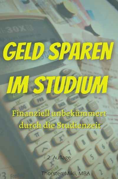 'Geld sparen im Studium'-Cover