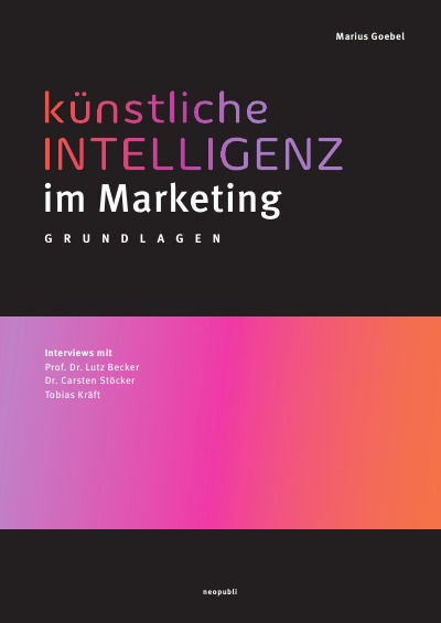 'Künstliche Intelligenz im Marketing'-Cover