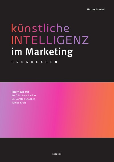 'Cover von Künstliche Intelligenz im Marketing'-Cover