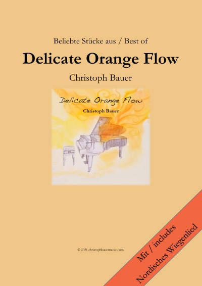 'Delicate Orange Flow (Best of)'-Cover