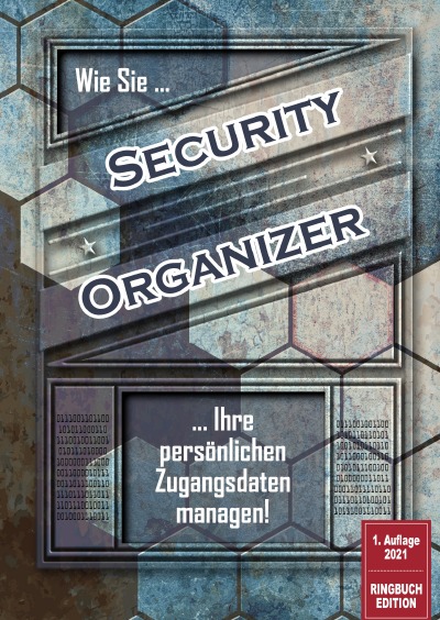 'Cover von Security Organizer für Ihre Zugangsdaten'-Cover