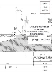 Civil 3D-Deutschland, "schwarz/weiß" (zur Information) - Anwendungsbeispiel, Fundament (Windkraftanlage) - Gert Domsch
