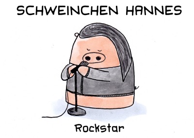 'Cover von Schweinchen Hannes – Rockstar'-Cover