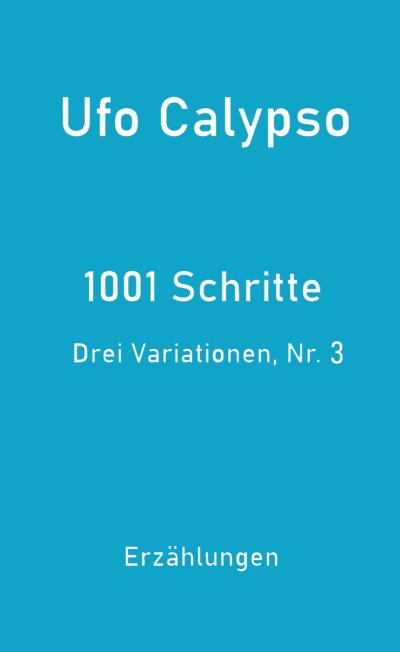'1001 Schritte – Drei Variationen, Nr. 3'-Cover