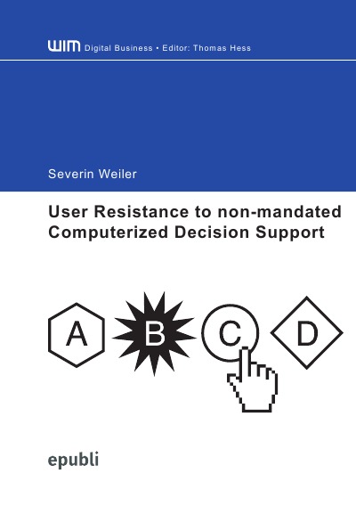 'User Resistance to non-mandated Computerized Decision Support'-Cover