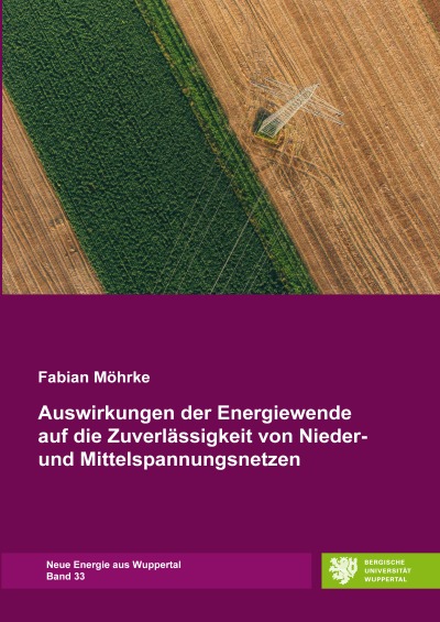 'Auswirkungen der Energiewende auf die Zuverlässigkeit von Nieder- und Mittelspannungsnetzen'-Cover