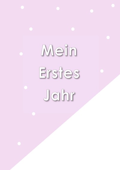 'Mein erstes Jahr'-Cover