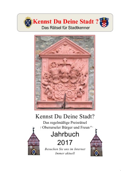 'Jahrbuch 2017, Kennstd Du Deine Stadt Oberursel'-Cover