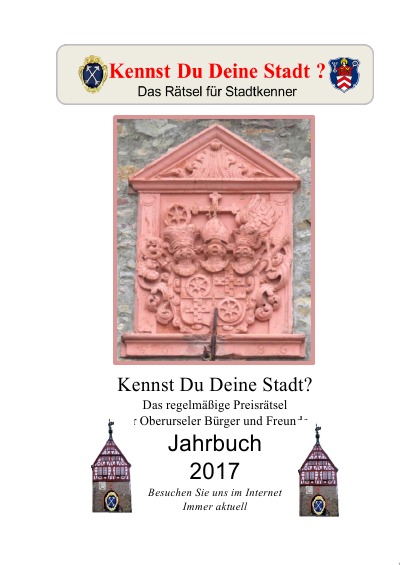 'Jahrbuch 2017, Kennstd Du Deine Stadt Oberursel'-Cover