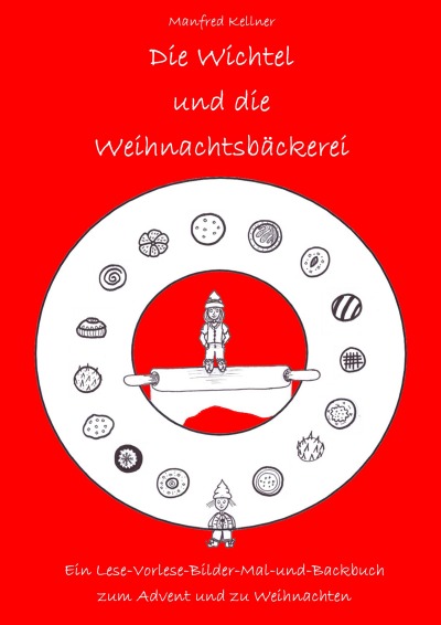 'Die Wichtel und die Weihnachtsbäckerei'-Cover