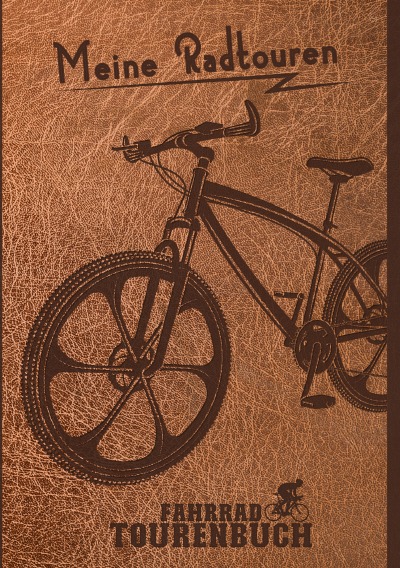 'Fahrrad Tourenbuch | Meine Radtouren'-Cover