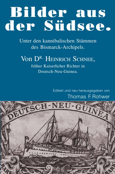 'Cover von Heinrich Schnee – „Bilder aus der Südsee.“'-Cover
