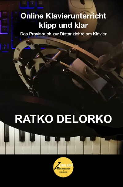 'Online Klavierunterricht klipp und klar'-Cover
