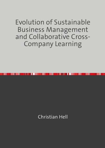 'Evolution of Sustainable Business Management and Collaborative Cross-Company Learning'-Cover