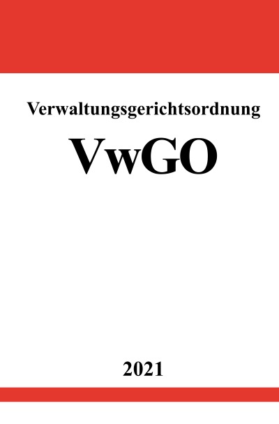 'Verwaltungsgerichtsordnung (VwGO)'-Cover