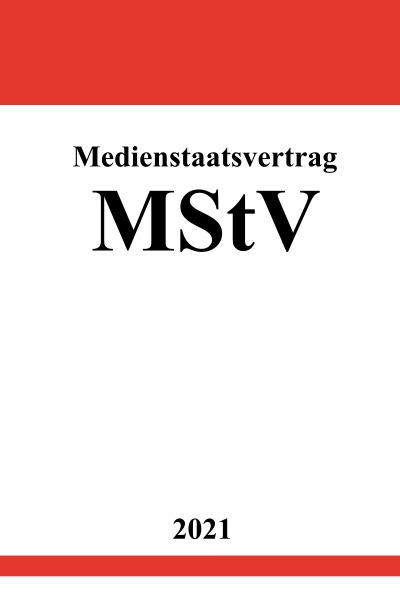 'Medienstaatsvertrag (MStV)'-Cover