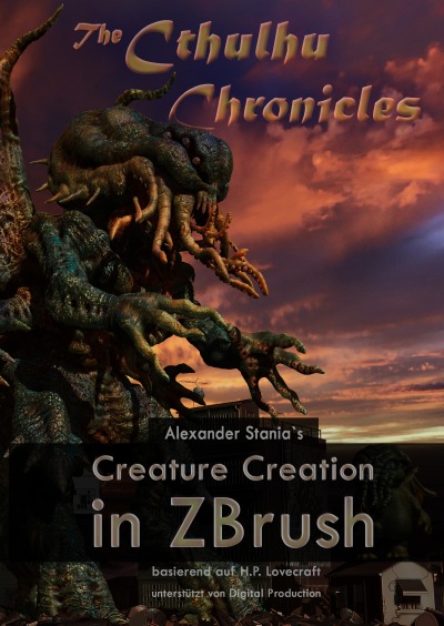 'Creature Creation in ZBrush'-Cover