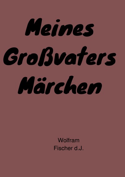 'Meines Großvaters Märchen'-Cover