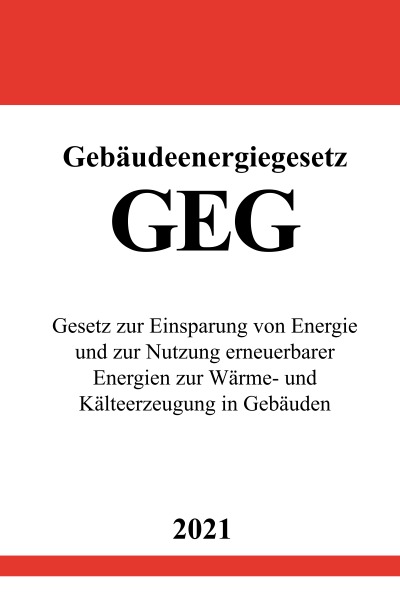'Gebäudeenergiegesetz (GEG)'-Cover