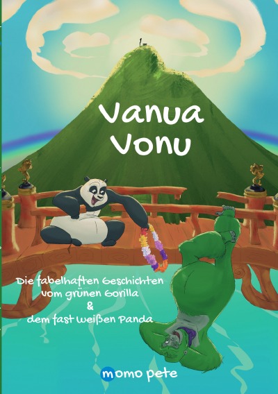 'Cover von Vanua Vonu   Die fabelhaften Geschichten vom grünen Gorilla & dem fast weißen Panda'-Cover