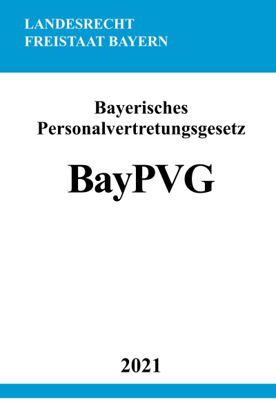 'Bayerisches Personalvertretungsgesetz (BayPVG)'-Cover