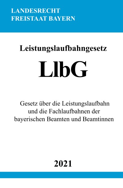 'Leistungslaufbahngesetz (LlbG)'-Cover