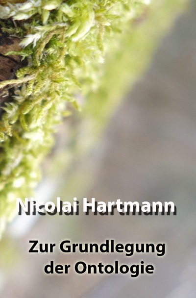 'Cover von Zur Grundlegung der Ontologie'-Cover