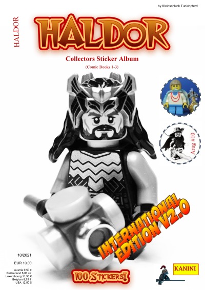 'Haldor – Collectors Sticker Album V2.0'-Cover