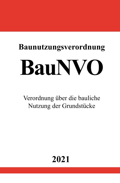 'Baunutzungsverordnung (BauNVO)'-Cover
