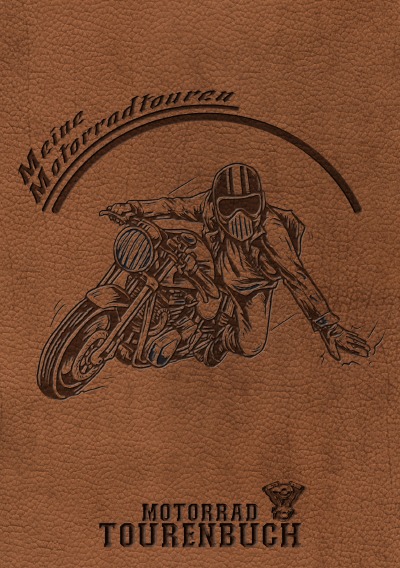 'Motorrad Tourenbuch | Meine Motorradtouren'-Cover