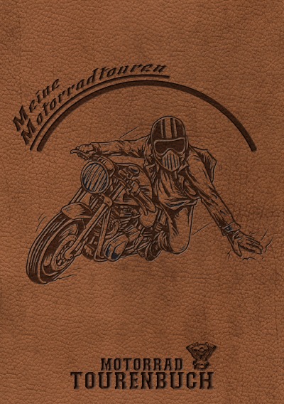 'Cover von Motorrad Tourenbuch | Meine Motorradtouren'-Cover