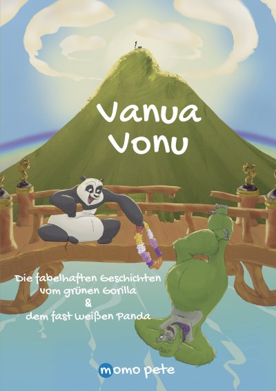 'Cover von Vanua Vonu   Die fabelhaften Geschichten vom grünen Gorilla & dem fast weißen Panda'-Cover