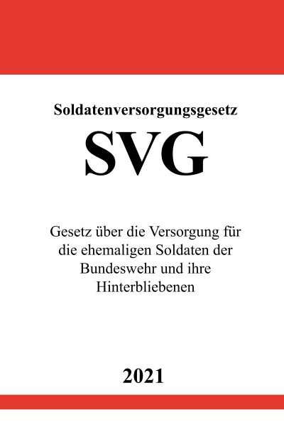 'Soldatenversorgungsgesetz (SVG)'-Cover