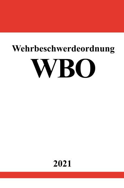 'Wehrbeschwerdeordnung (WBO)'-Cover