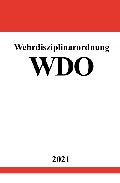 'Wehrdisziplinarordnung (WDO)'-Cover