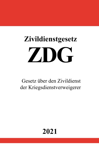 'Zivildienstgesetz (ZDG)'-Cover